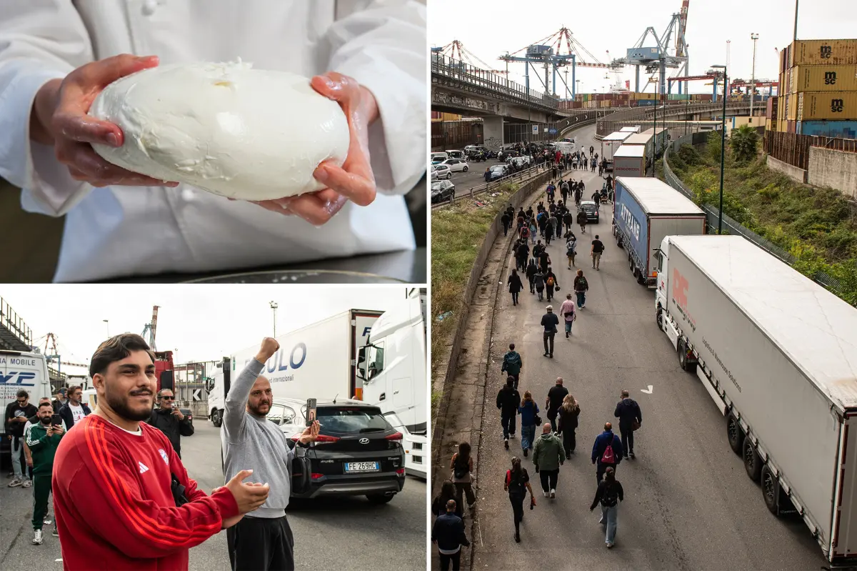 Truckers’ Strike Over Diesel Costs Halts Production of Italy’s Buffalo Mozzarella