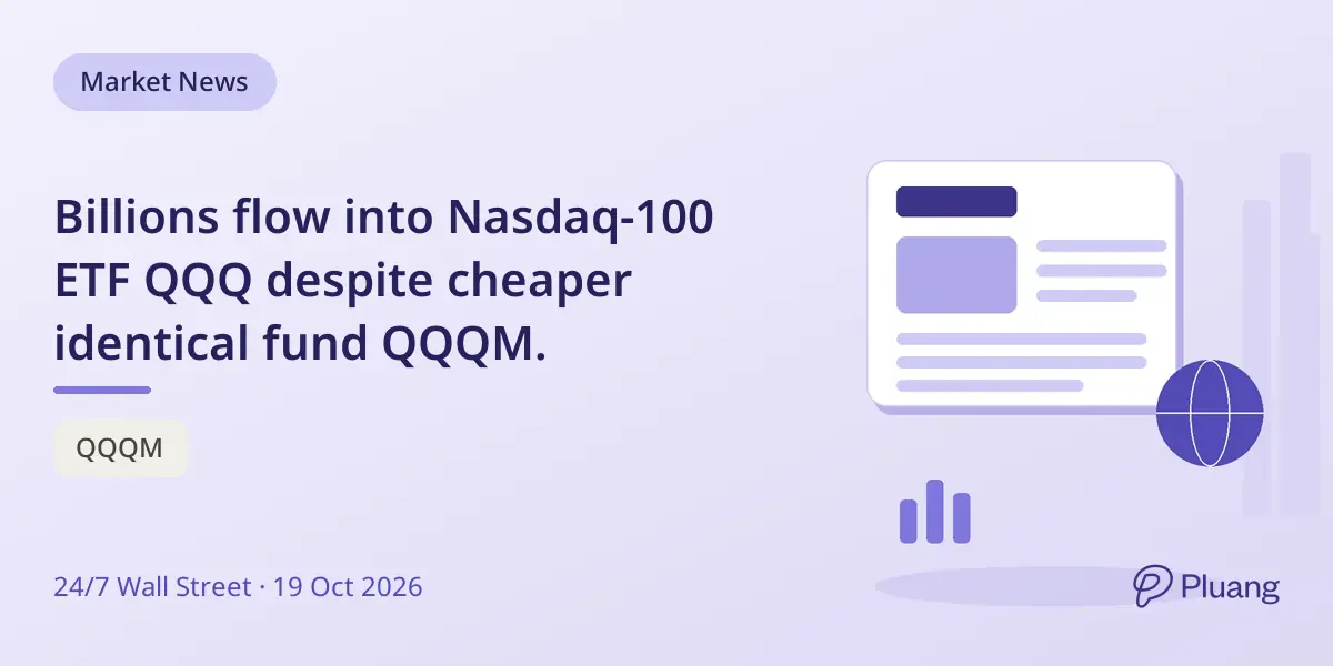 Billions Flow into Nasdaq-100 ETF QQQ Despite Cheaper Alternative