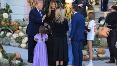 Trump cancels final two rallies before Election Day while also giving candy to children at White House: Live updates