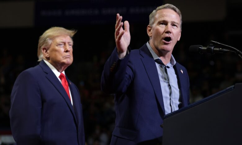Ohio’s Jon Husted, object of Trump’s leering, is just an empty pair of pants